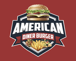 American Diner Burger logo.